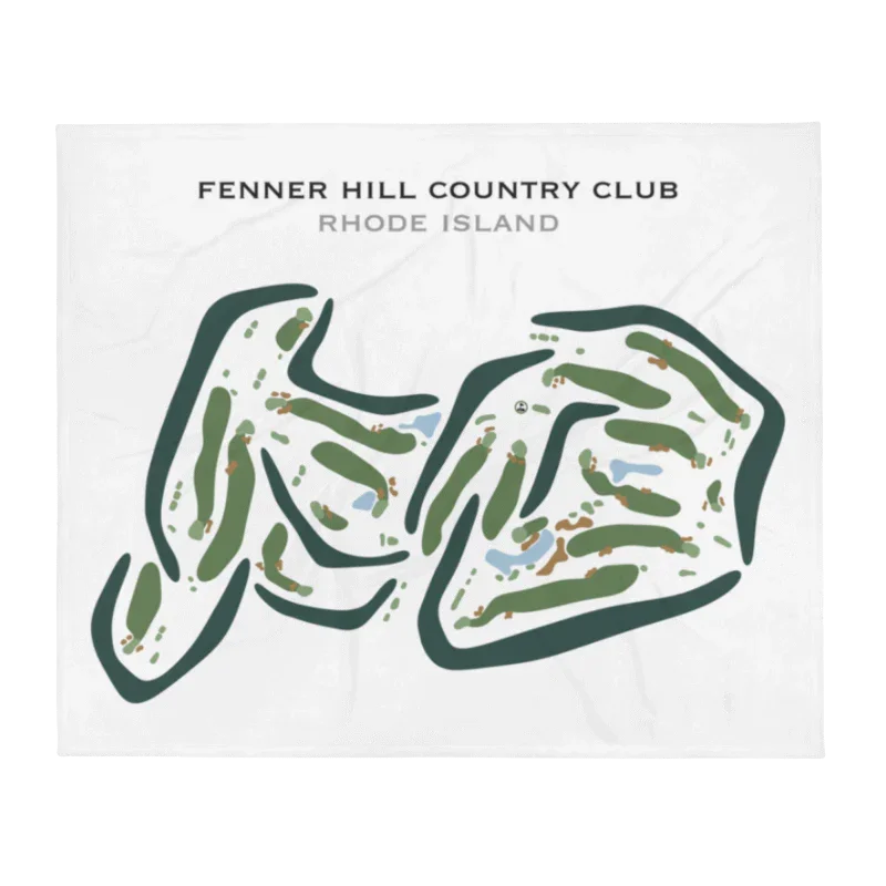 Fenner Hill Country Club, Rhode Island - Printed Golf Courses