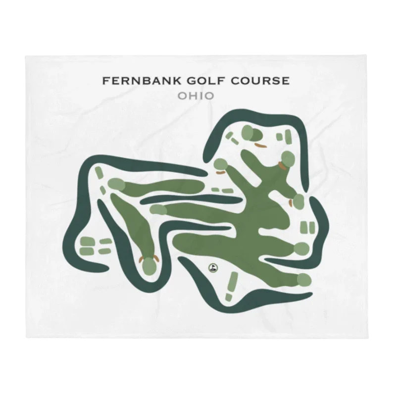 Fernbank Golf Course, Ohio - Printed Golf Courses
