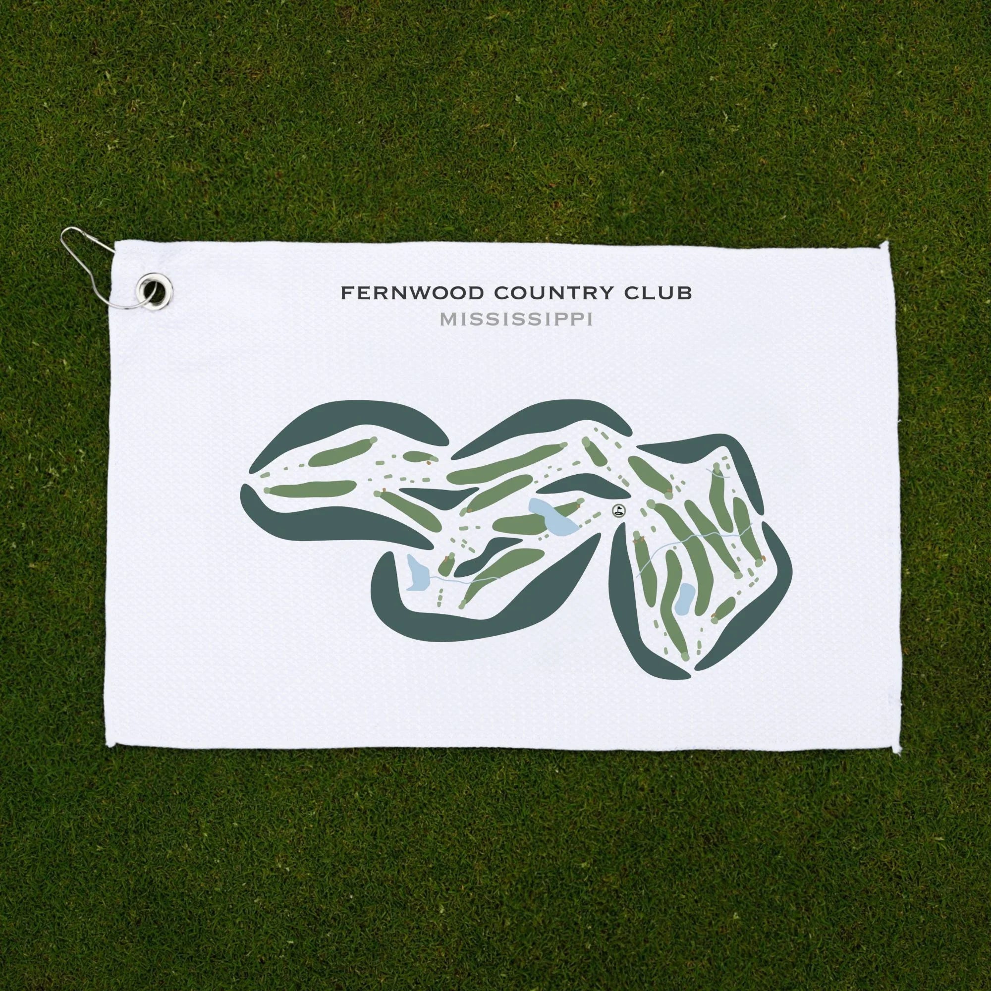 Fernwood Country Club, Mississippi - Printed Golf Courses