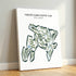 Fiddler's Elbow Country Club, New Jersey - Printed Golf Courses