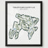 Fiddler's Elbow Country Club, New Jersey - Printed Golf Courses