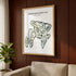 Fiddler's Elbow Country Club, New Jersey - Printed Golf Courses