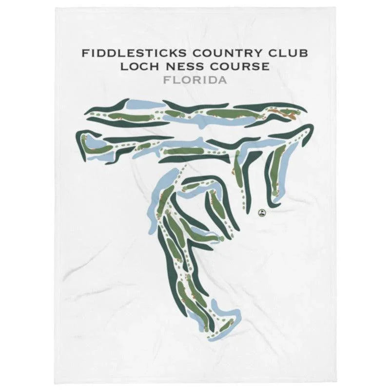 Fiddlesticks Country Club Loch Ness Course, Florida - Printed Golf Courses