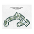 Fields Ranch - East Course, Texas - Printed Golf Courses
