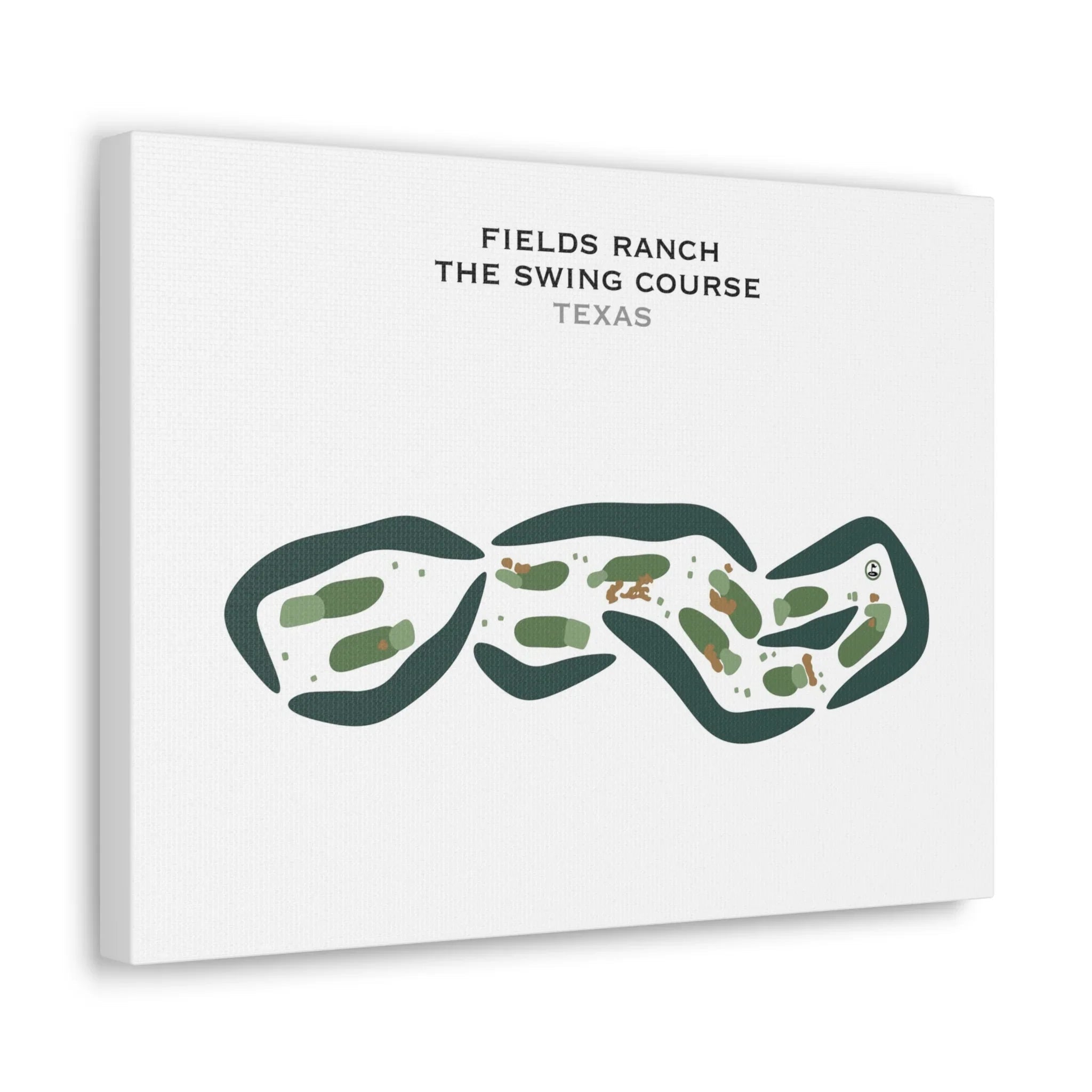 Fields Ranch - The Swing Course, Texas - Printed Golf Courses