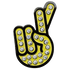 Fingers Crossed Hand Gesture Crystal Ball Marker & Hat Clip by ReadyGOLF