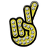 Fingers Crossed Hand Gesture Crystal Ball Marker & Hat Clip by ReadyGOLF