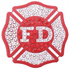 Fire Department Crystal Ball Marker & Hat Clip by ReadyGOLF