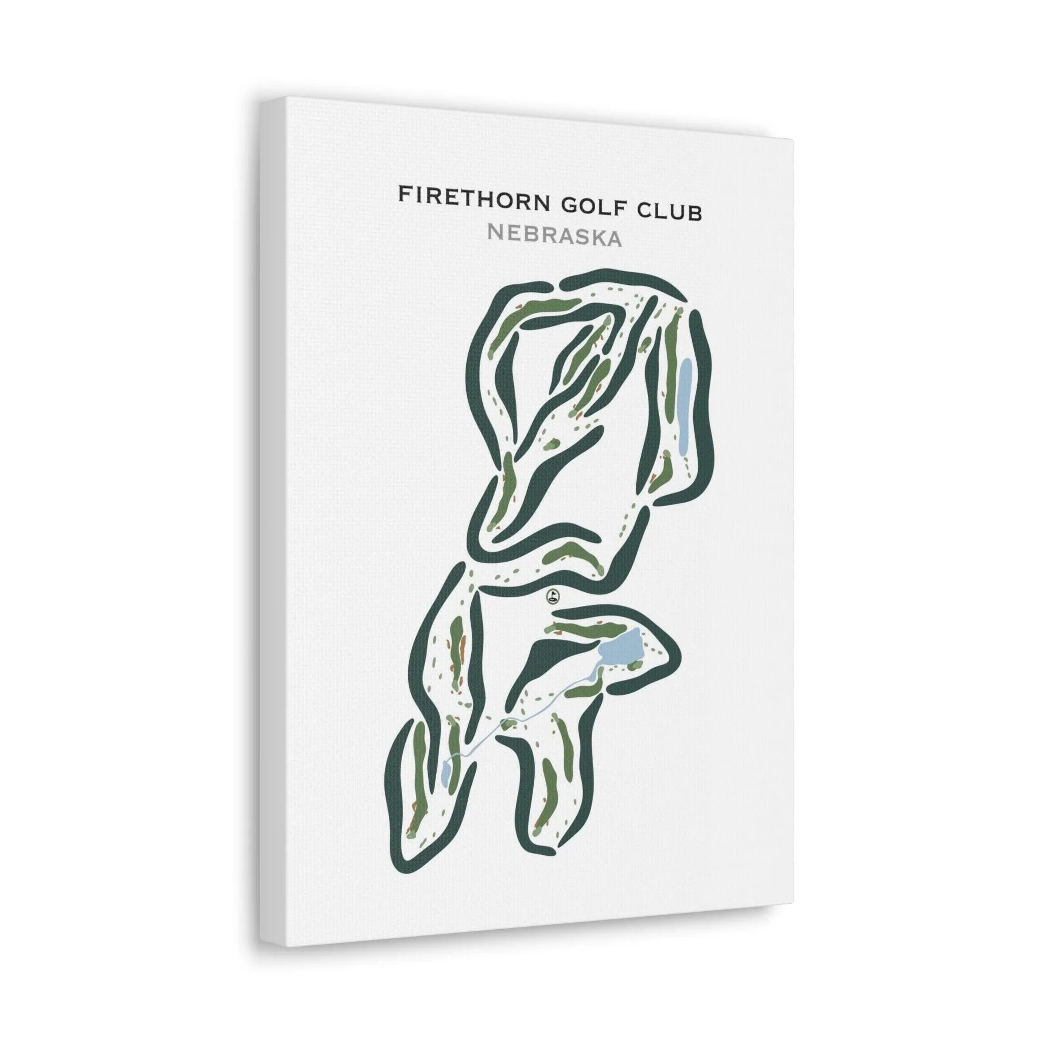 Firethorn Country Club, Nebraska - Printed Golf Courses