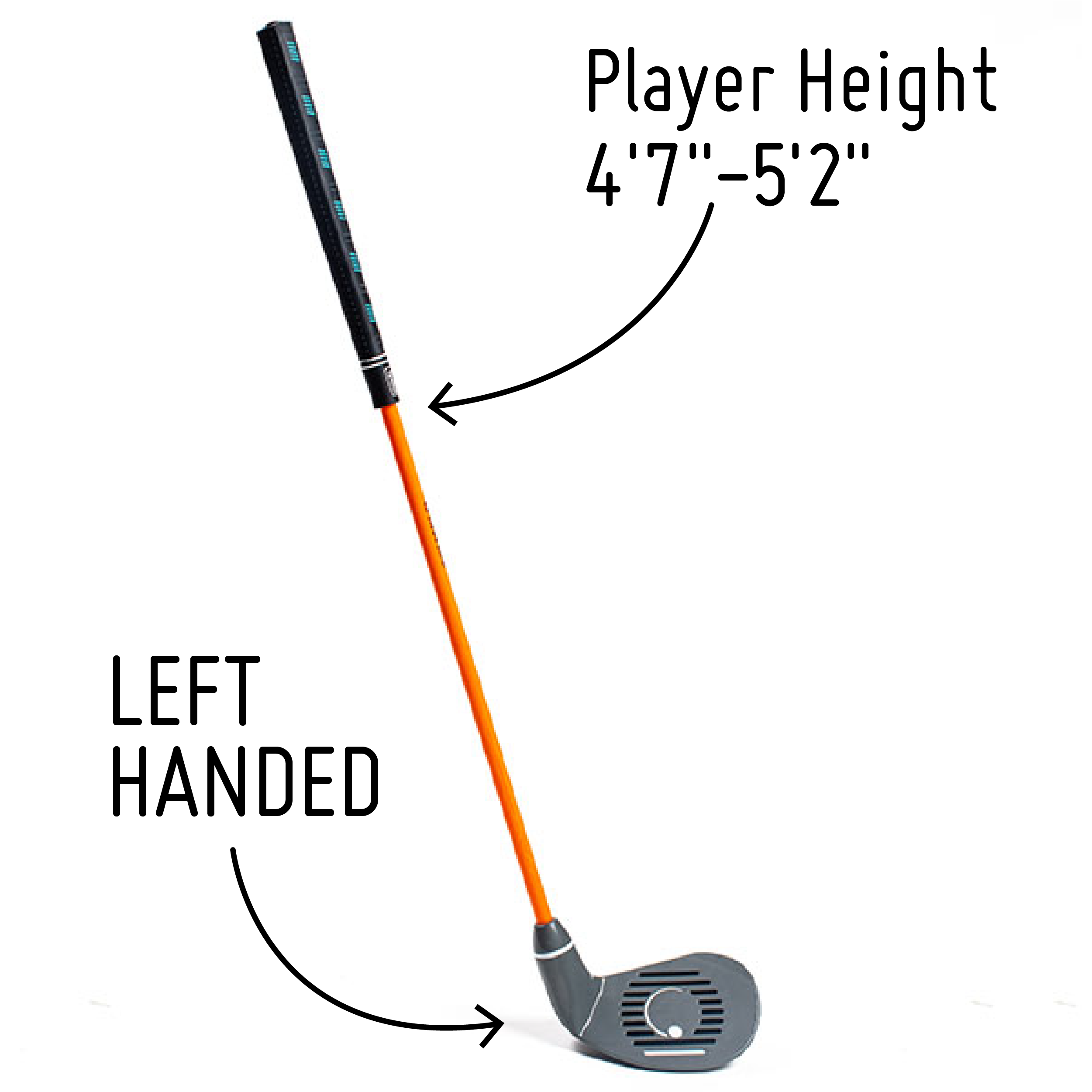Golfgen™ PGA TOUR FIRST TEE Set of 6 Left Handed Irons For Players Up to 3'9" or ages 3-6 years old