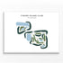 Fisher Island Club, Florida - Printed Golf Courses