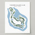 Fishers Island Club, New York - Printed Golf Courses