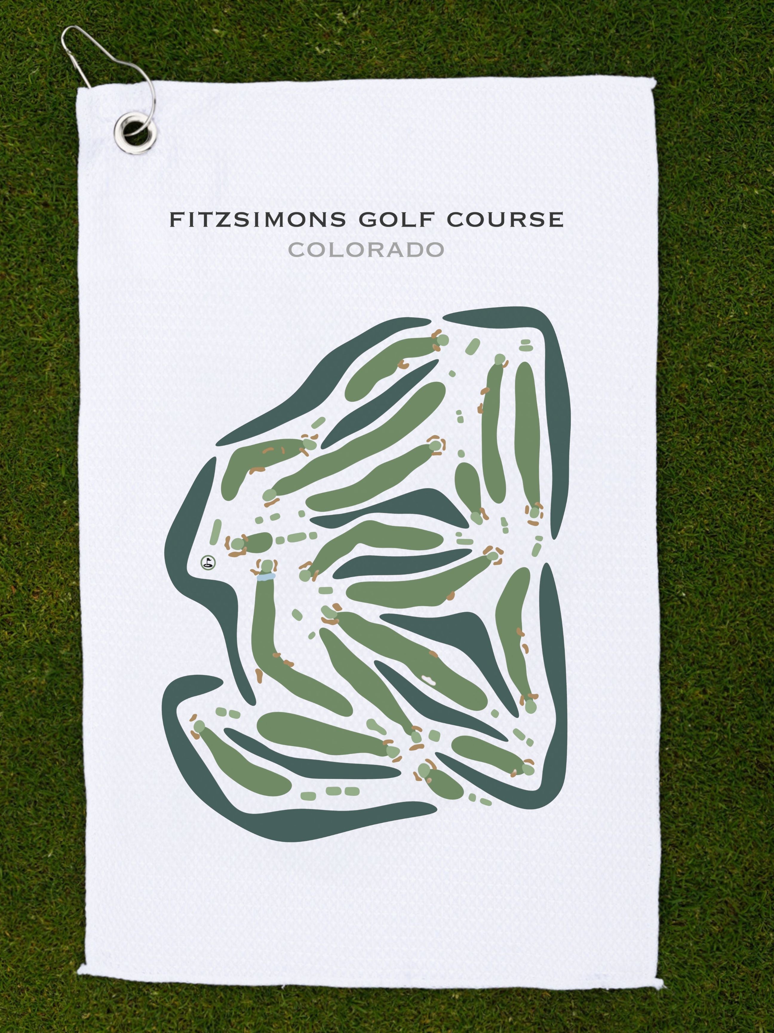 Fitzsimons Golf Course, Colorado - Printed Golf Courses