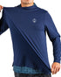 Performance Golf Hoodie - Flag Stick Navy and White