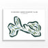 Flamingo Lakes Country Club, Florida - Printed Golf Courses
