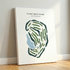 Flint Golf Club, Michigan - Printed Golf Courses