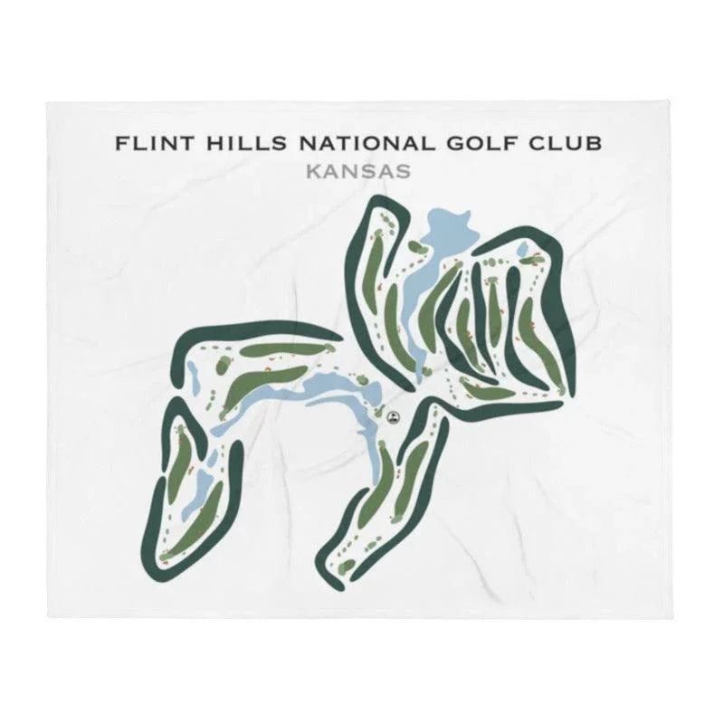 Flint Hills National Golf Club, Kansas - Printed Golf Courses