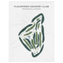 Flourtown Country Club, Florida - Printed Golf Courses