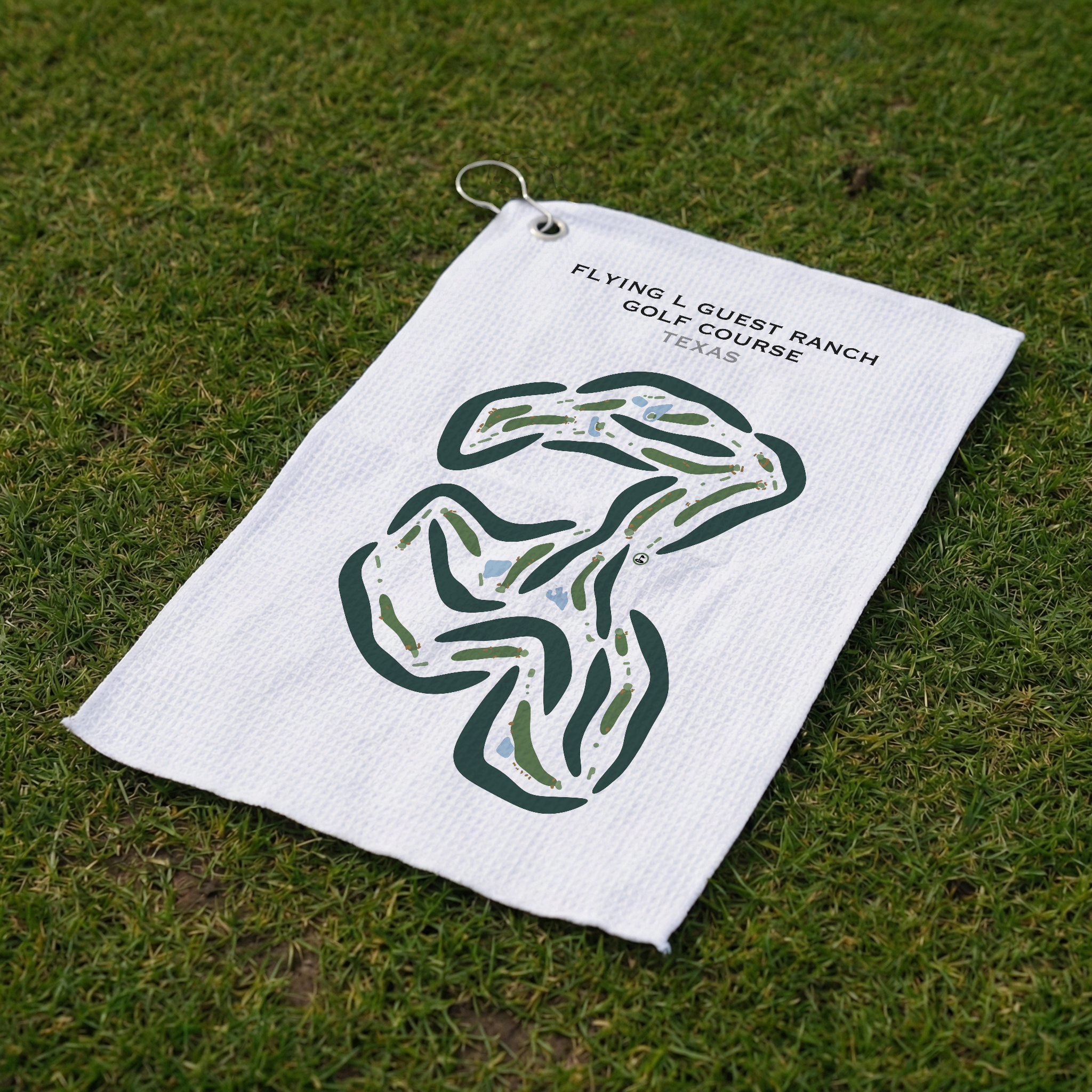Flying L Guest Ranch Golf Course, Texas - Printed Golf Courses