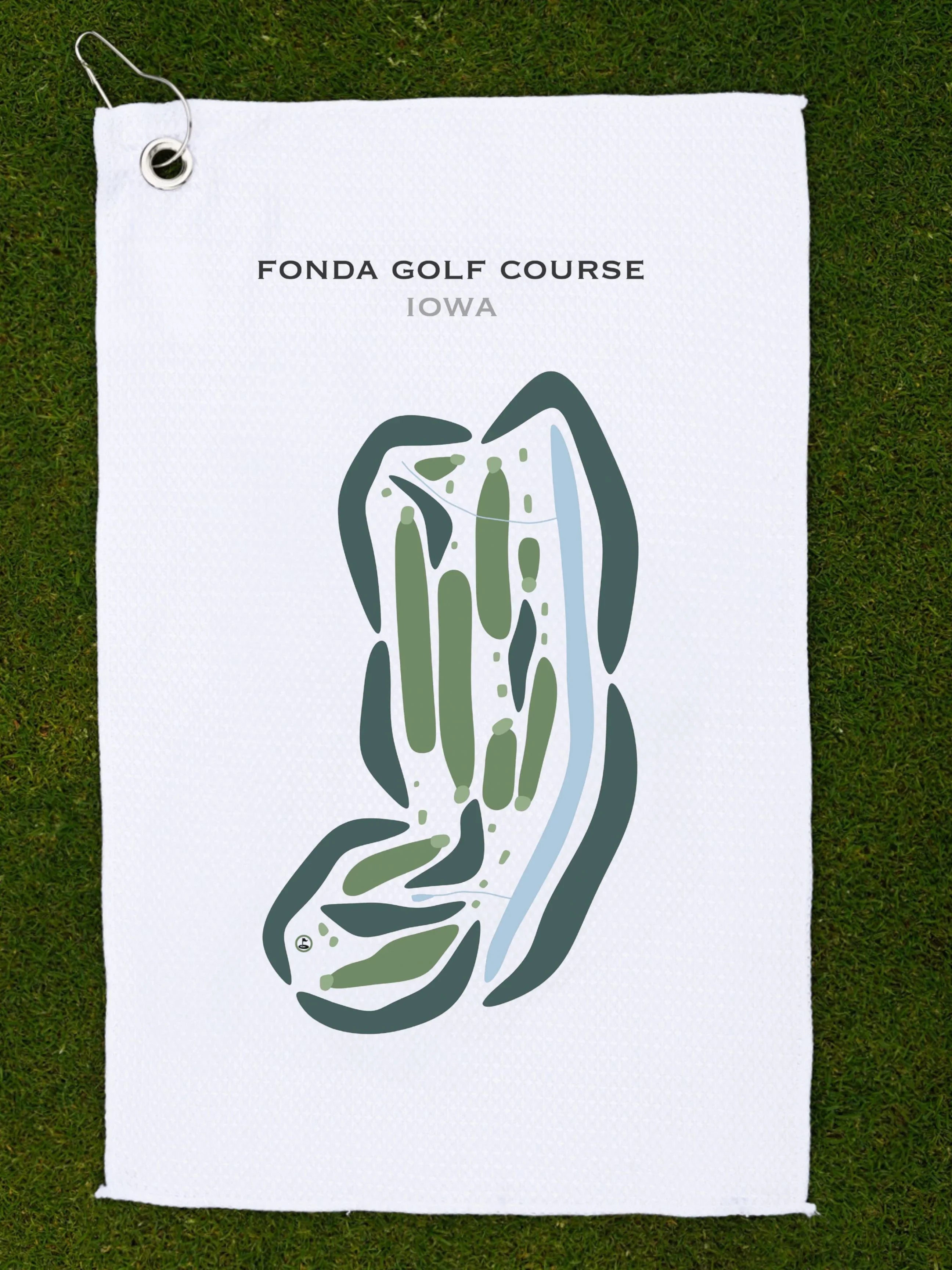 Fonda Golf Course, Iowa - Printed Golf Courses