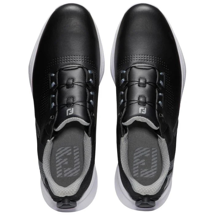 FootJoy Fuel BOA Golf Shoes - Black/Black/Blue 55449