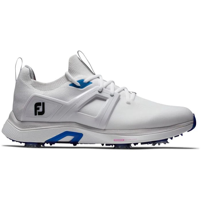 FootJoy HyperFlex Golf Shoes - White/Blue 51118