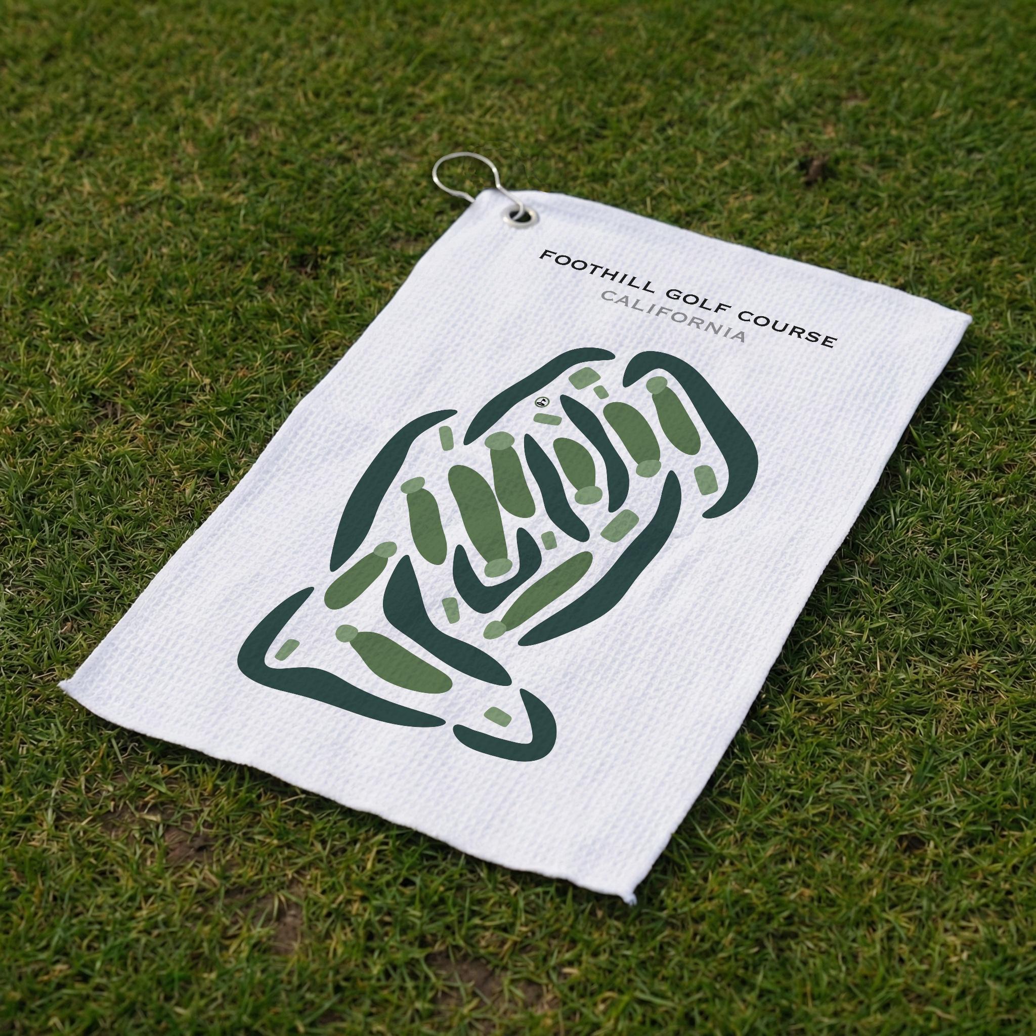 Foothill Golf Course, California - Printed Golf Courses