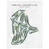 Ford Hill Country Club, New York - Printed Golf Courses