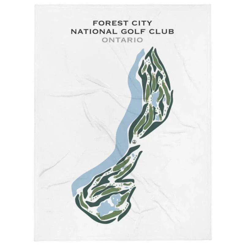Forest City National Golf Club, Ontario - Printed Golf Courses