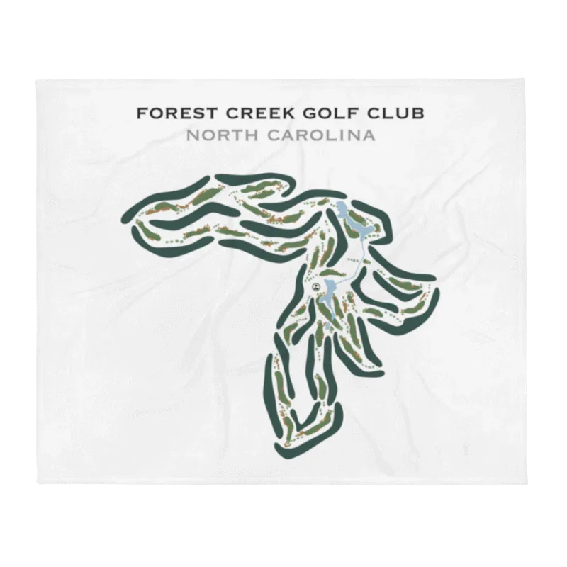 Forest Creek Golf Club, North Carolina - Printed Golf Courses