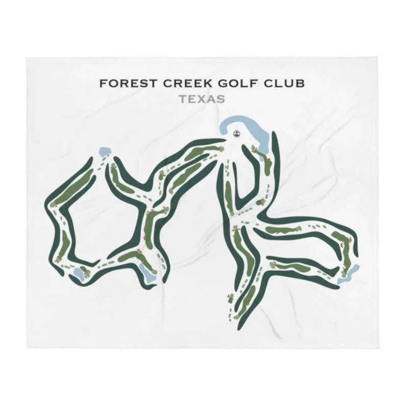 Forest Creek Golf Club, Texas - Printed Golf Courses