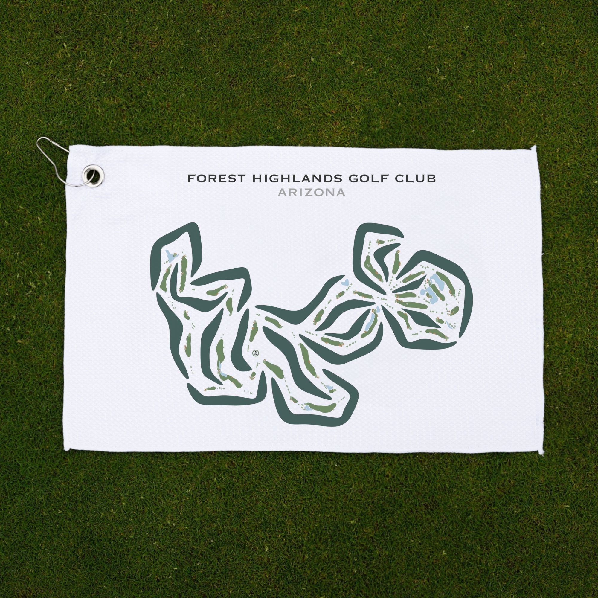 Forest Highlands Golf Club, Arizona - Printed Golf Courses