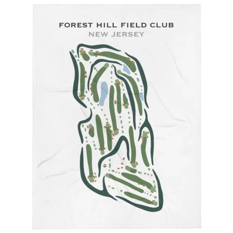 Forest Hill Field Club, New Jersey - Printed Golf Courses