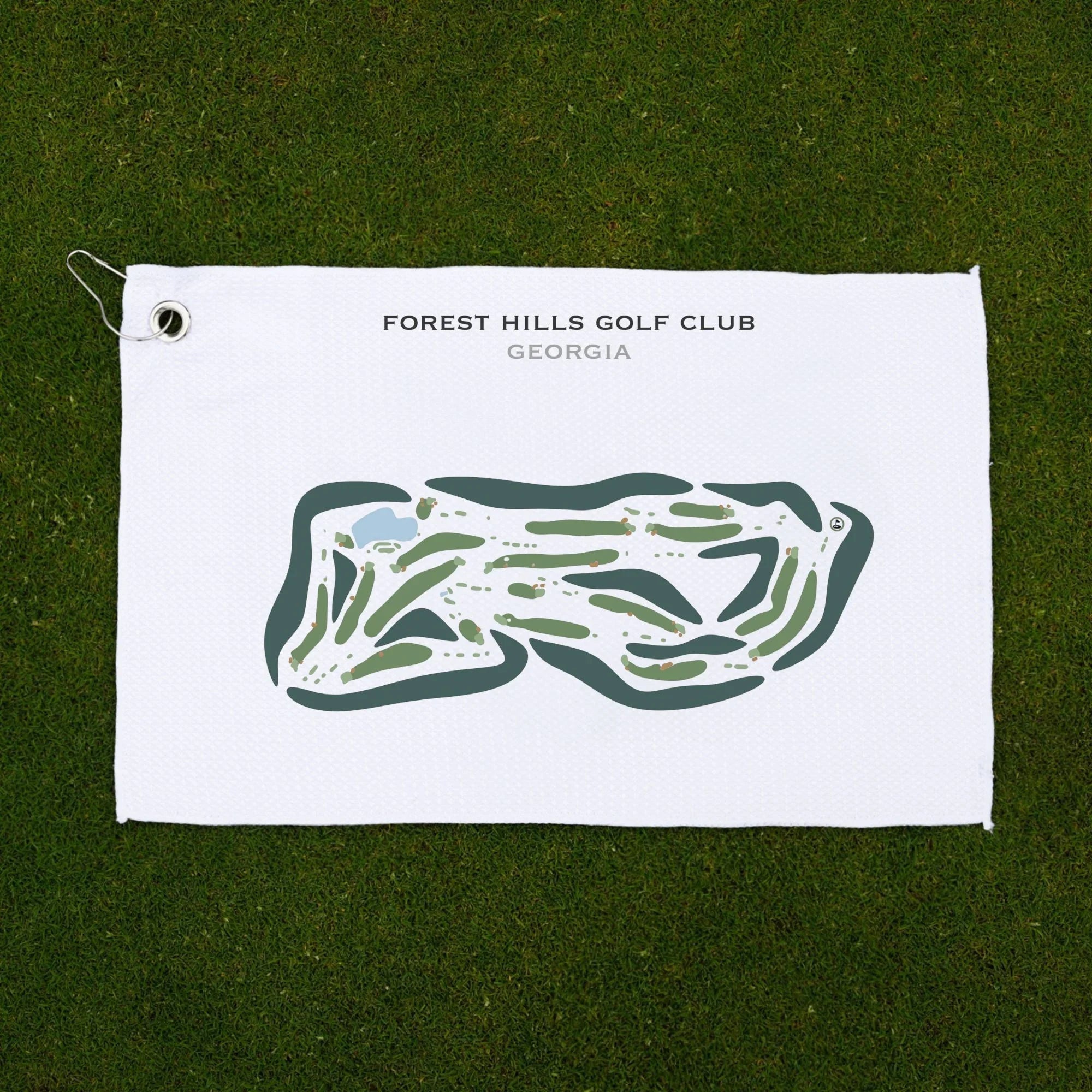 Forest Hills Golf Club, Georgia - Printed Golf Courses