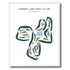 Forest Lake Golf Club, Florida - Printed Golf Courses