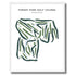 Forest Park Golf Course, Indiana - Printed Golf Courses