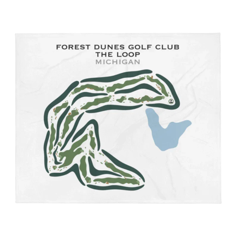 Forest Dunes Club at the Loop, Michigan - Printed Golf Courses