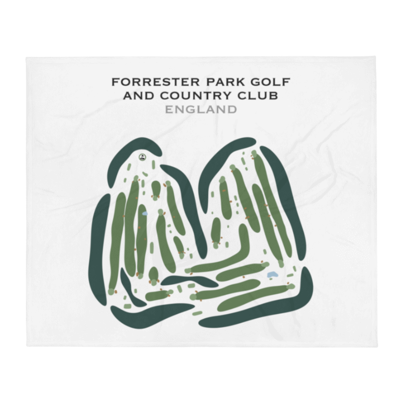 Forrester Park Golf & Country Club, England - Printed Golf Courses