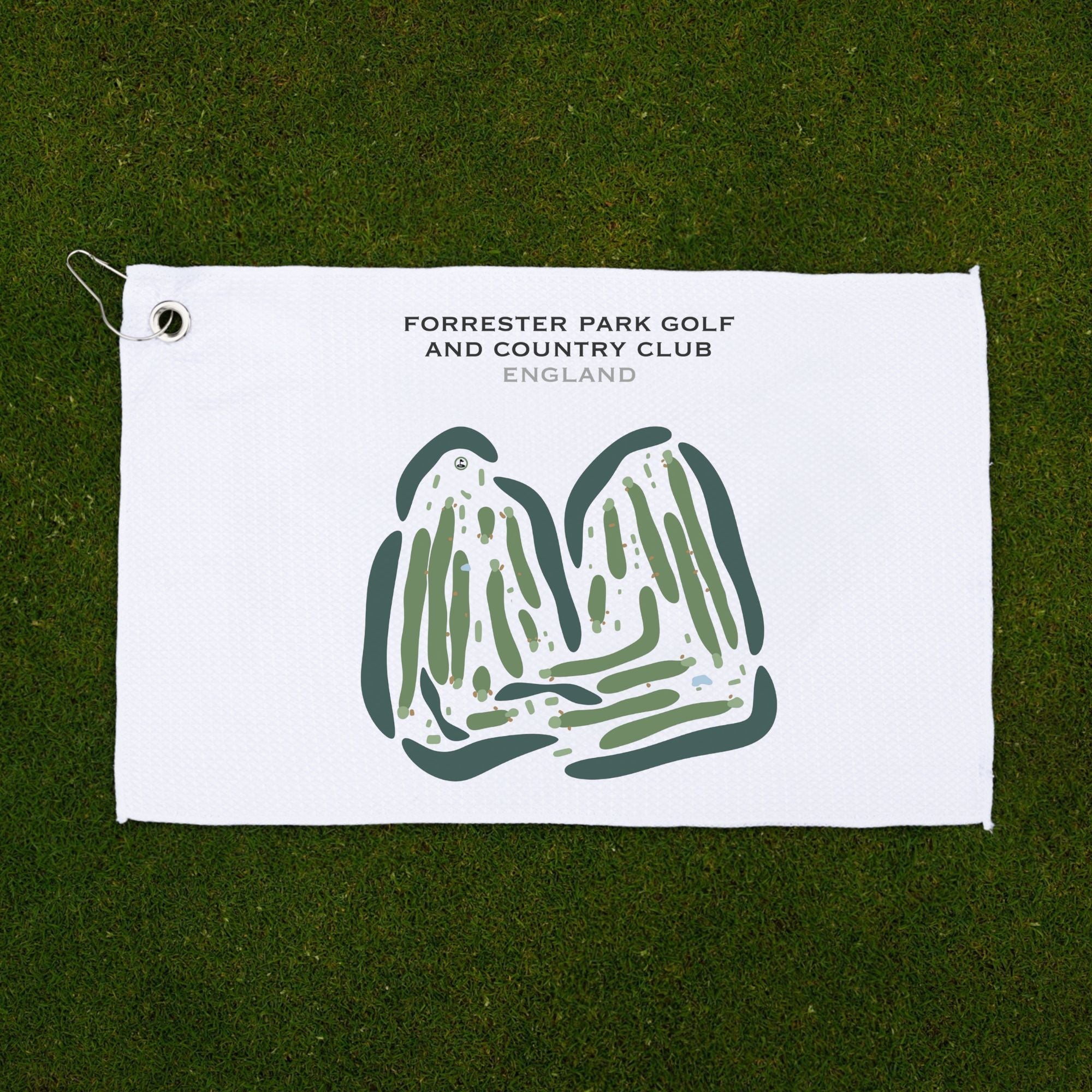 Forrester Park Golf & Country Club, England - Printed Golf Courses