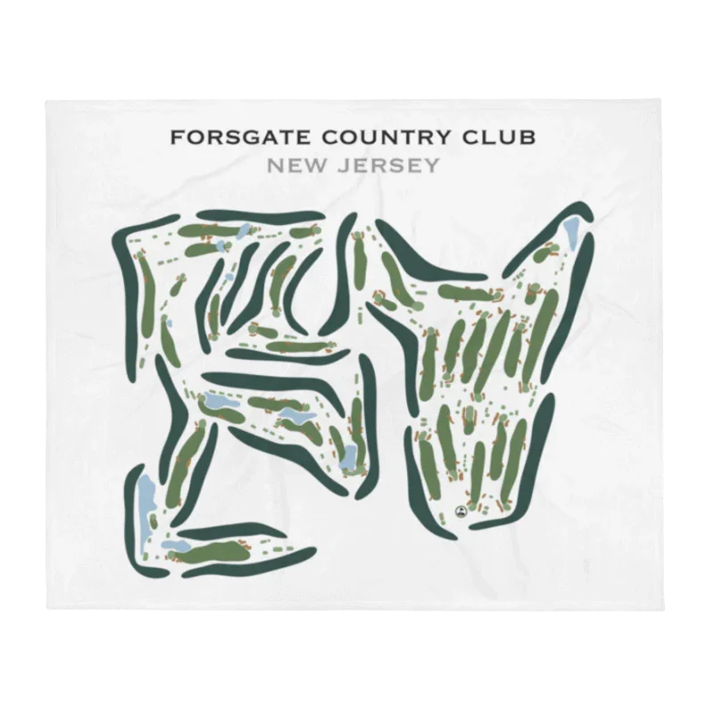 Forsgate Country Club, New Jersey - Printed Golf Course