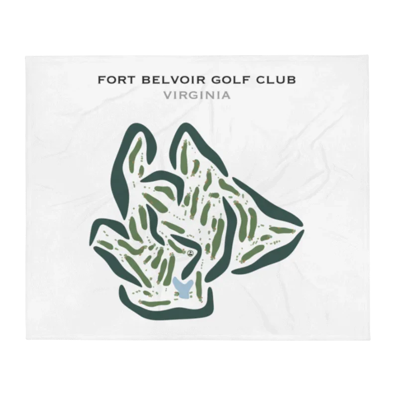 Fort Belvoir Golf Club, Virginia - Printed Golf Courses