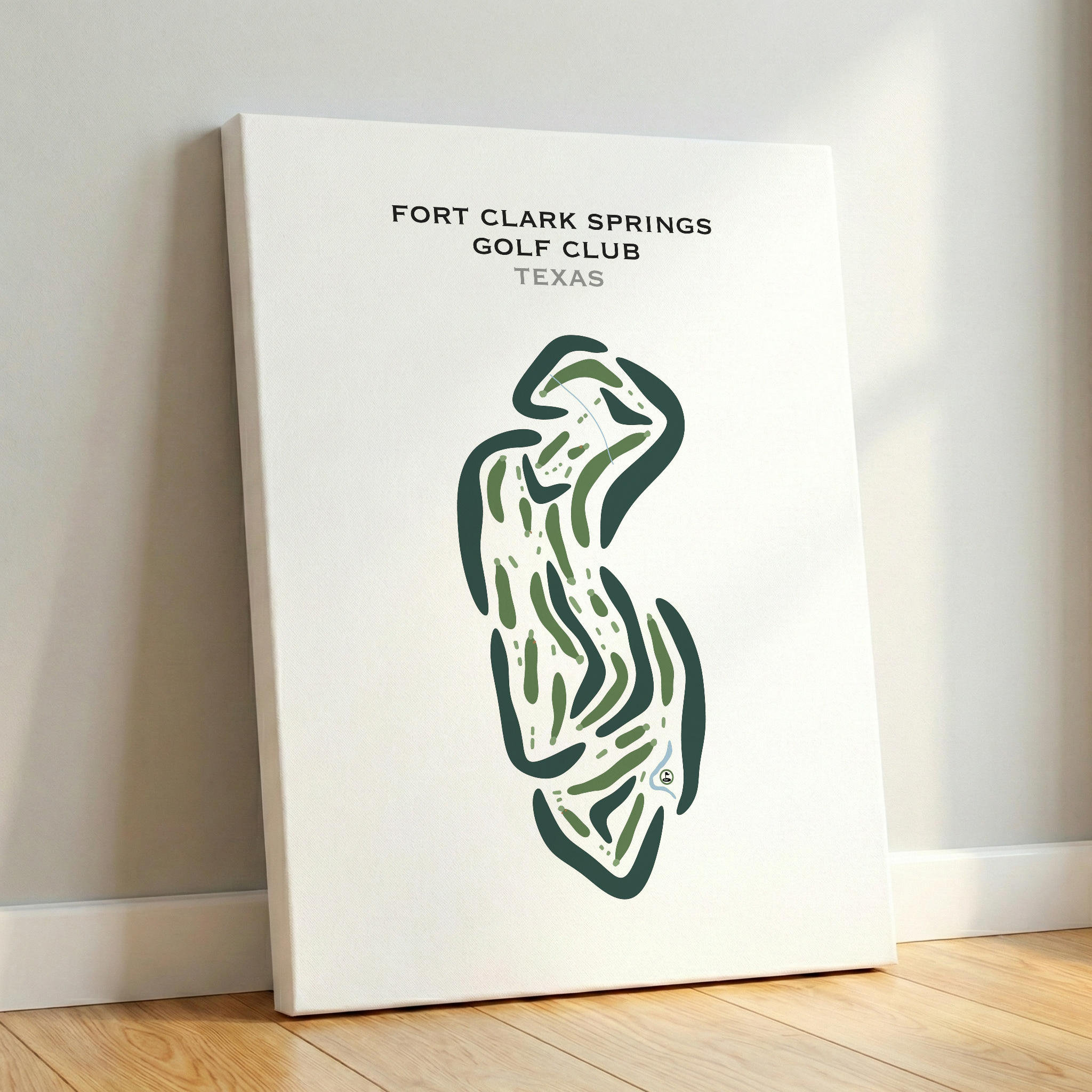 Fort Clark Springs Golf Club, Texas - Printed Golf Courses