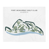 Fort McMurray Golf Club, Alberta - Printed Golf Courses