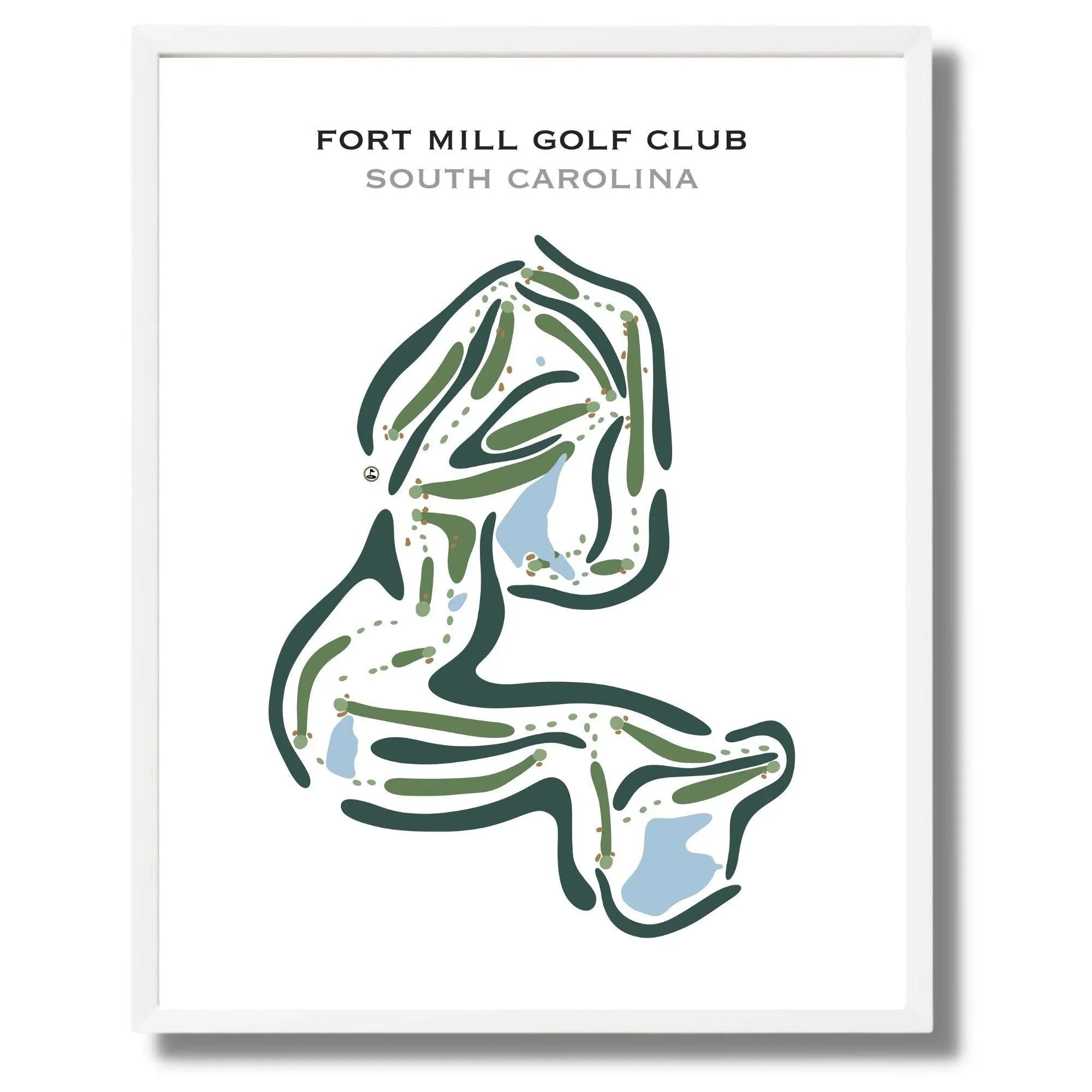Fort Mill Golf Club, South Carolina - Printed Golf Courses
