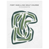 Fort Snelling Golf Course, Minnesota - Printed Golf Courses