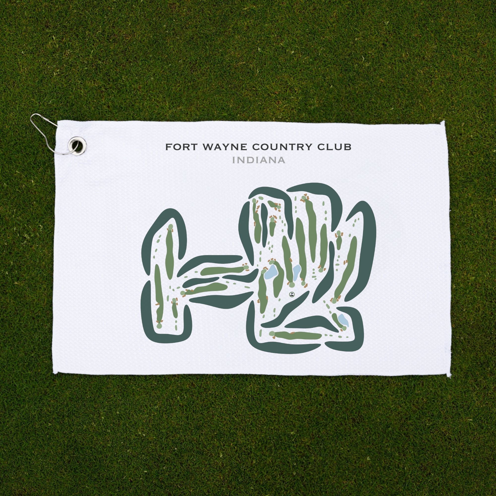Fort Wayne Country Club, Indiana - Printed Golf Courses