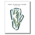 Fossil Island Golf Course, Wyoming - Printed Golf Courses