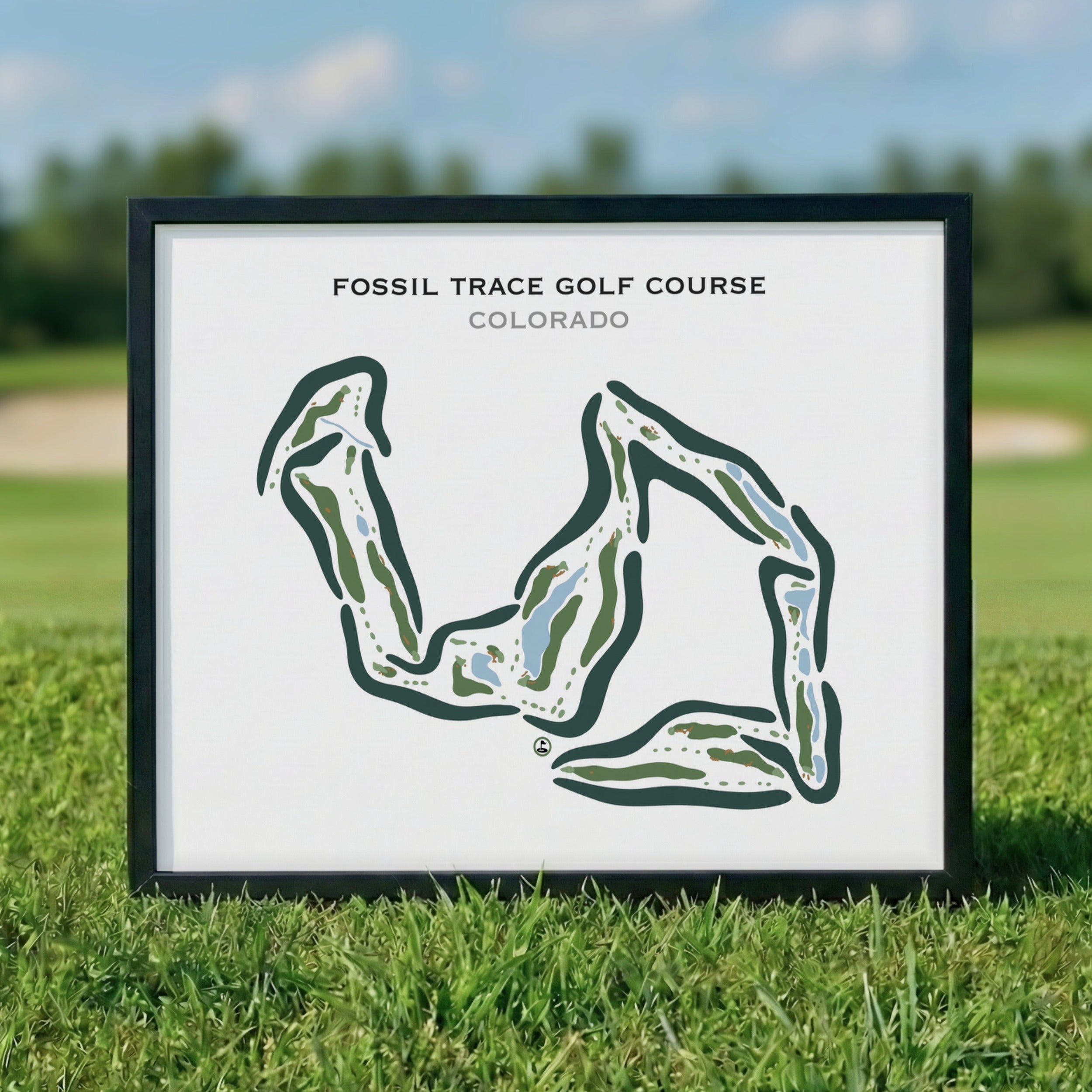 Fossil Trace Golf Course, Colorado - Printed Gold Courses