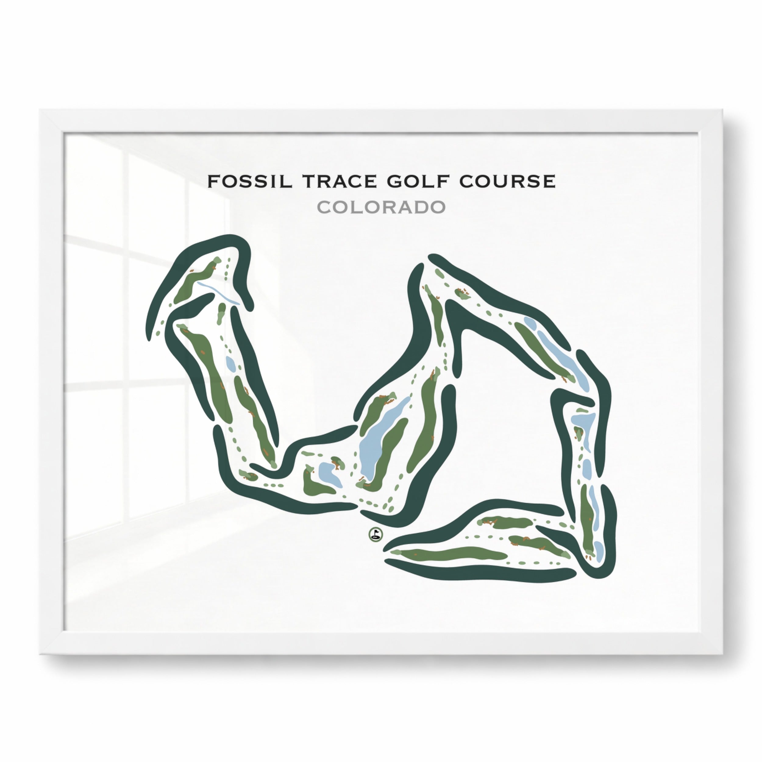 Fossil Trace Golf Course, Colorado - Printed Gold Courses