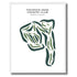Fountain Head Country Club, Maryland - Printed Golf Courses